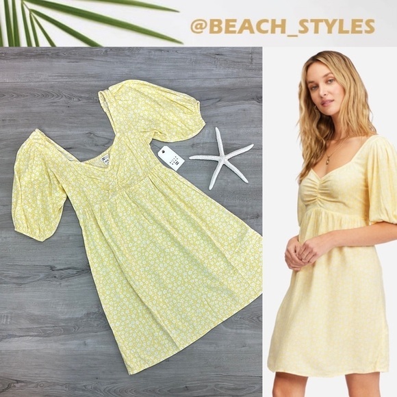 🔆BILLABONG🔆 SEA SIDE DRESS - Picture 1 of 15